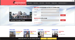 Desktop Screenshot of hotelsincoimbatore.net