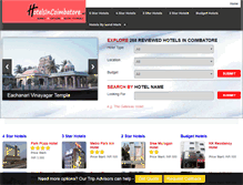 Tablet Screenshot of hotelsincoimbatore.net